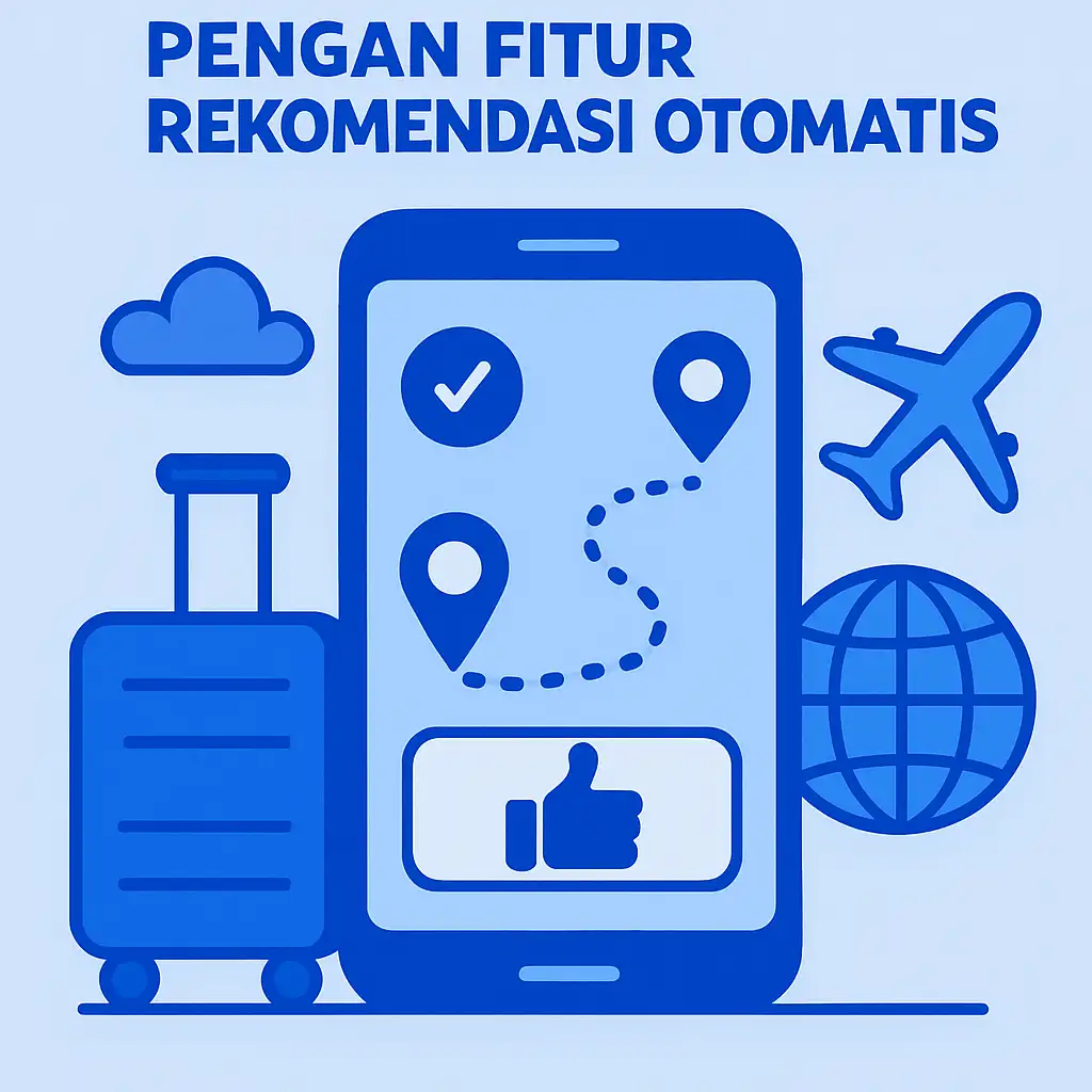 Aplikasi Perencana Perjalanan dengan Fitur Rekomendasi Otomatis
